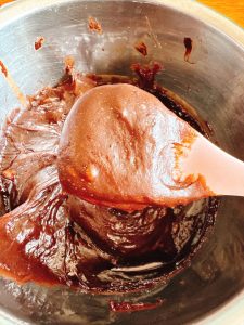 Smooth elastic mochi dough ready to shape