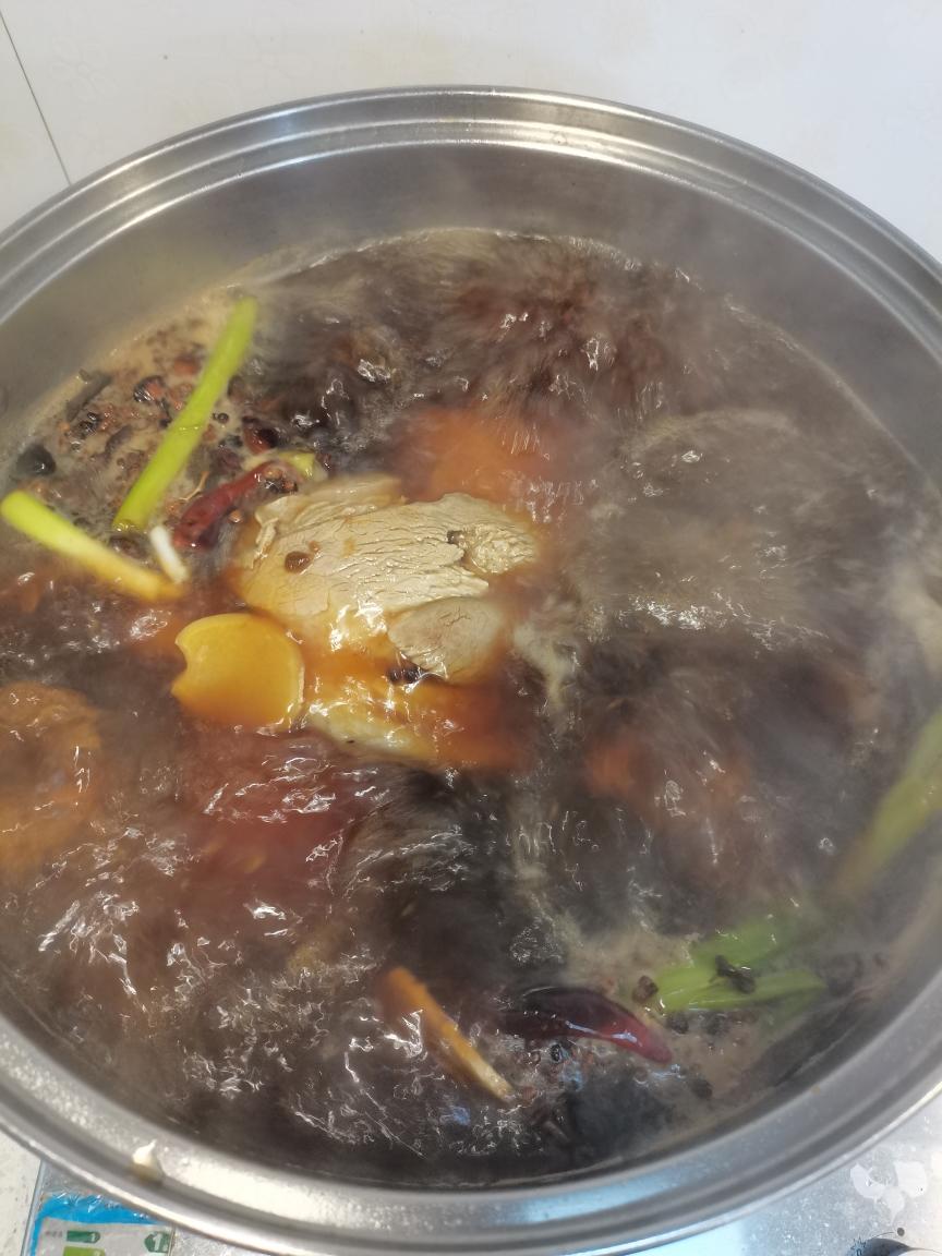 Boil hard about 30 minutes