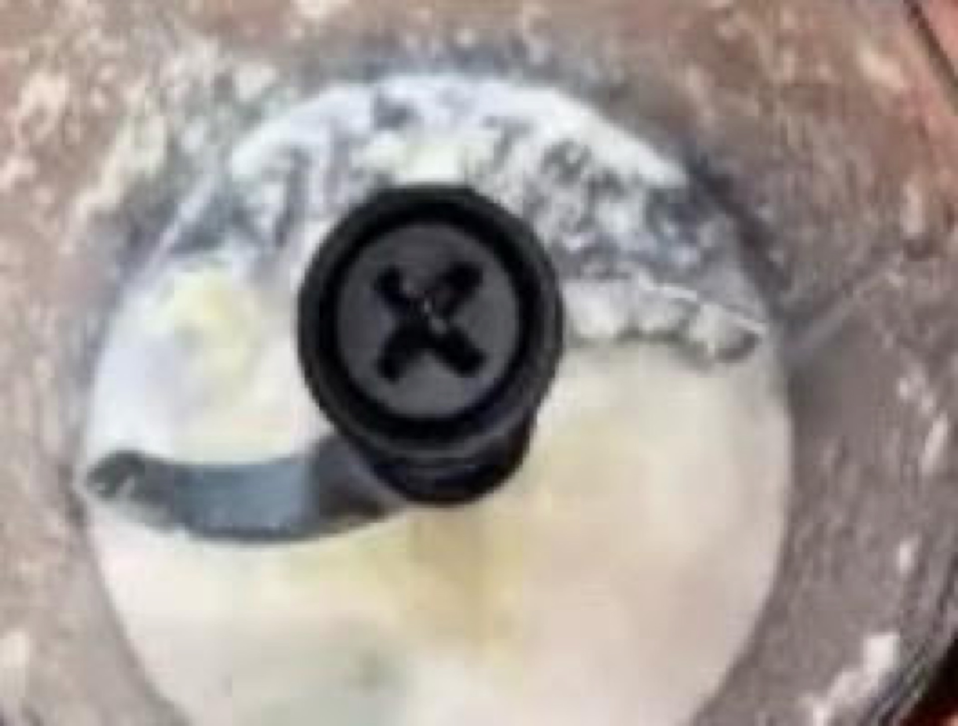 Garlic blended with water