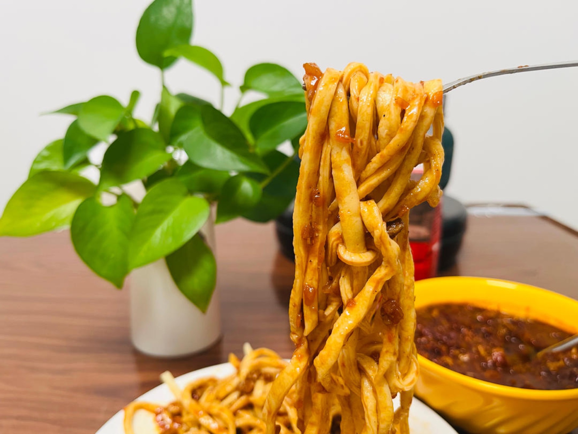 Homemade noodles are every bit as good as store-bought — hearty, springy, and tangy-sweet, and utterly delicious.