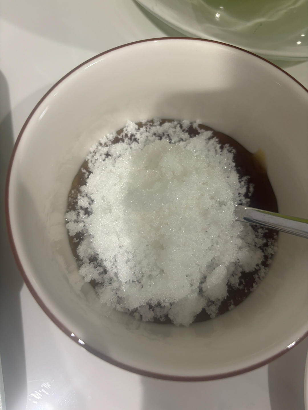 Maltose and sugar ready for the paste
