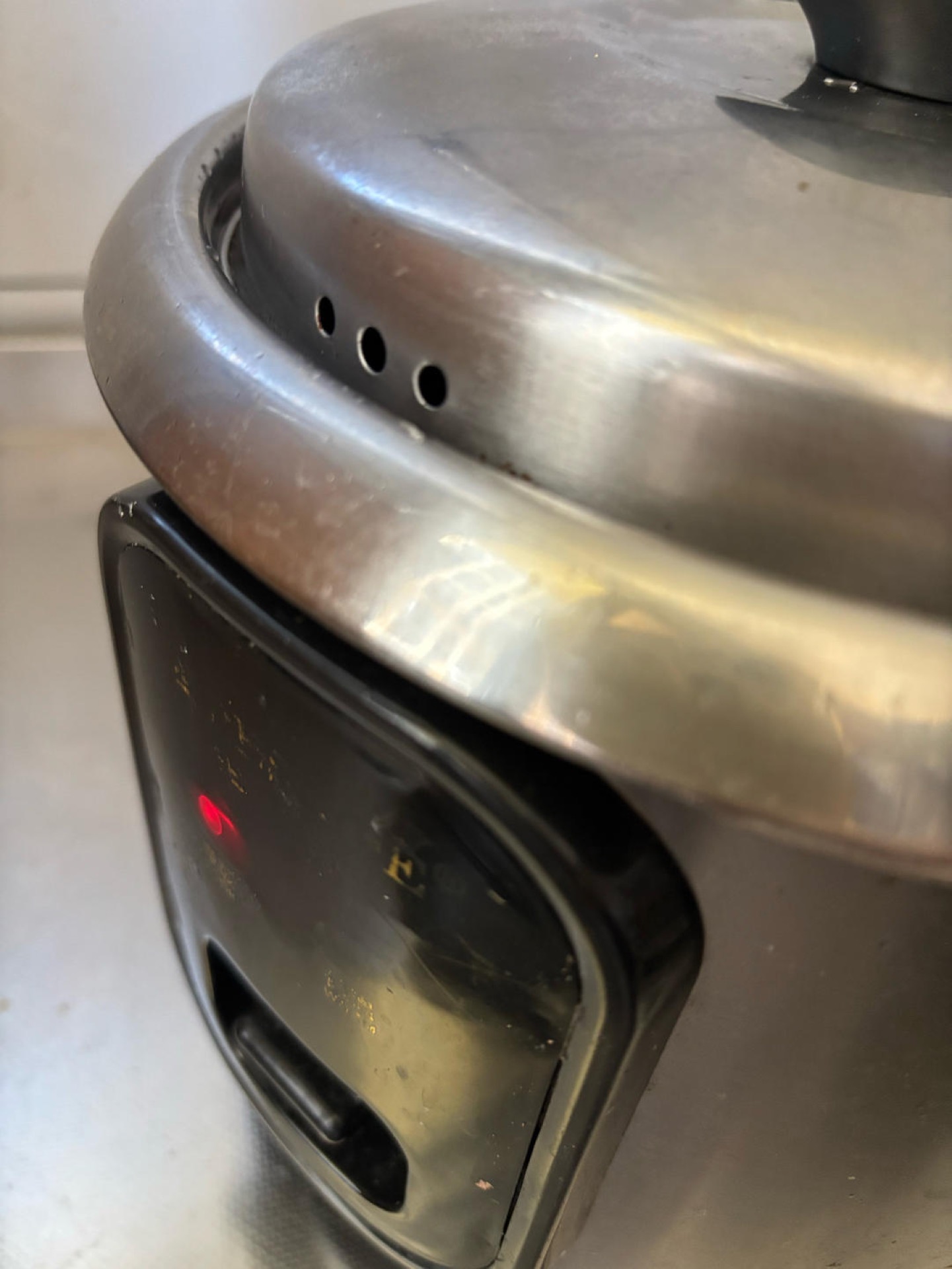 Replace the lid, press the cook button, and let it run for about forty minutes.
