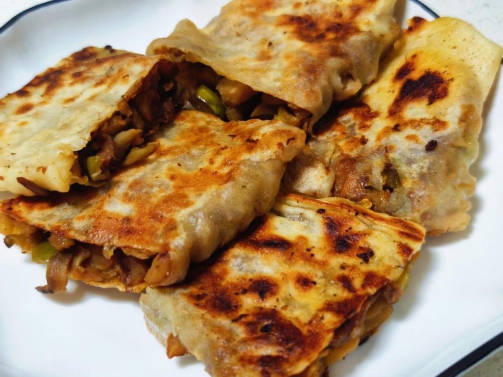 Pan-Fried Eggplant Dumplings (茄子锅贴): Crispy Bottom, Tender