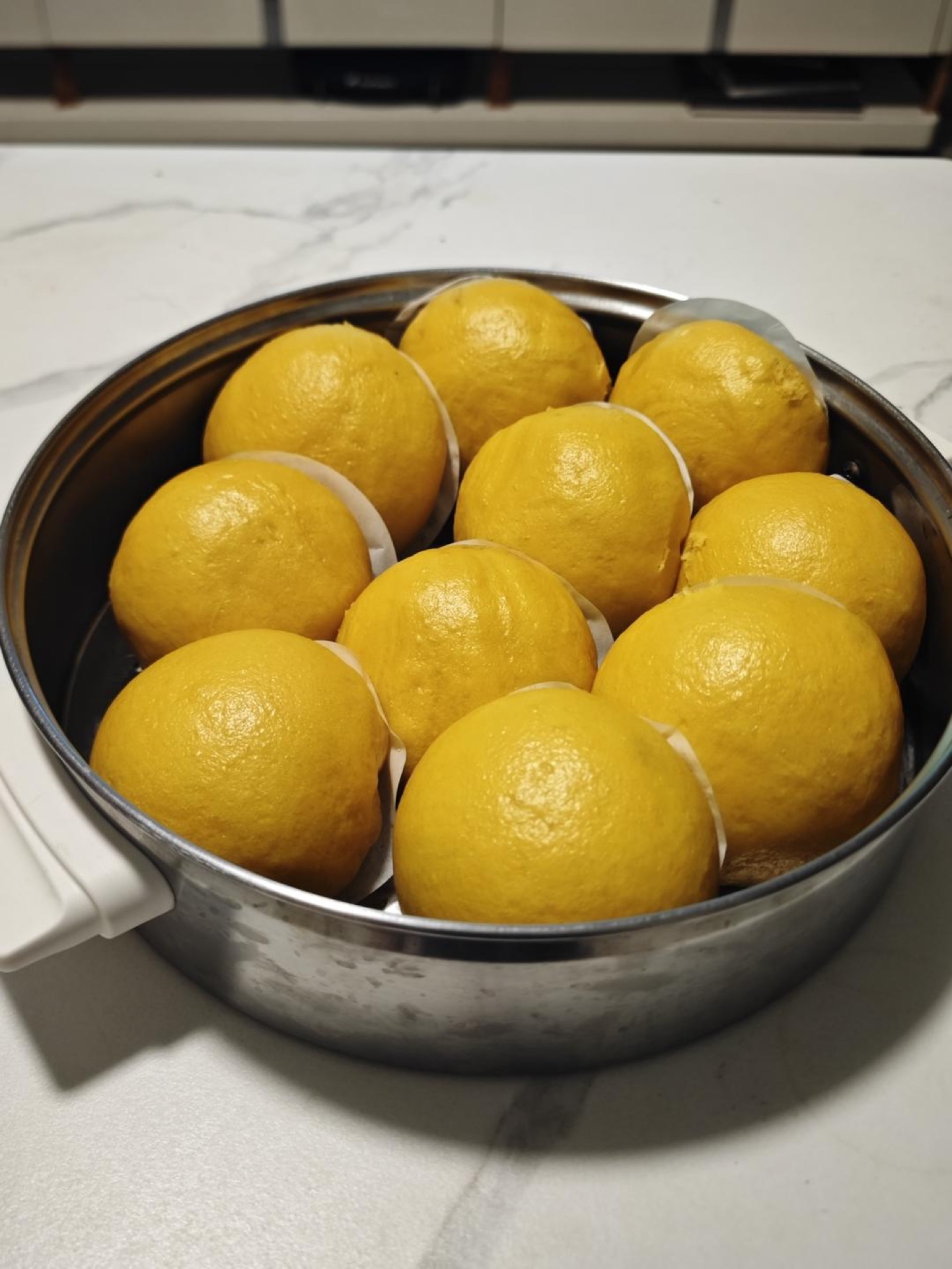 Show the finished buns.