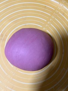Dough ready to be shaped without proofing