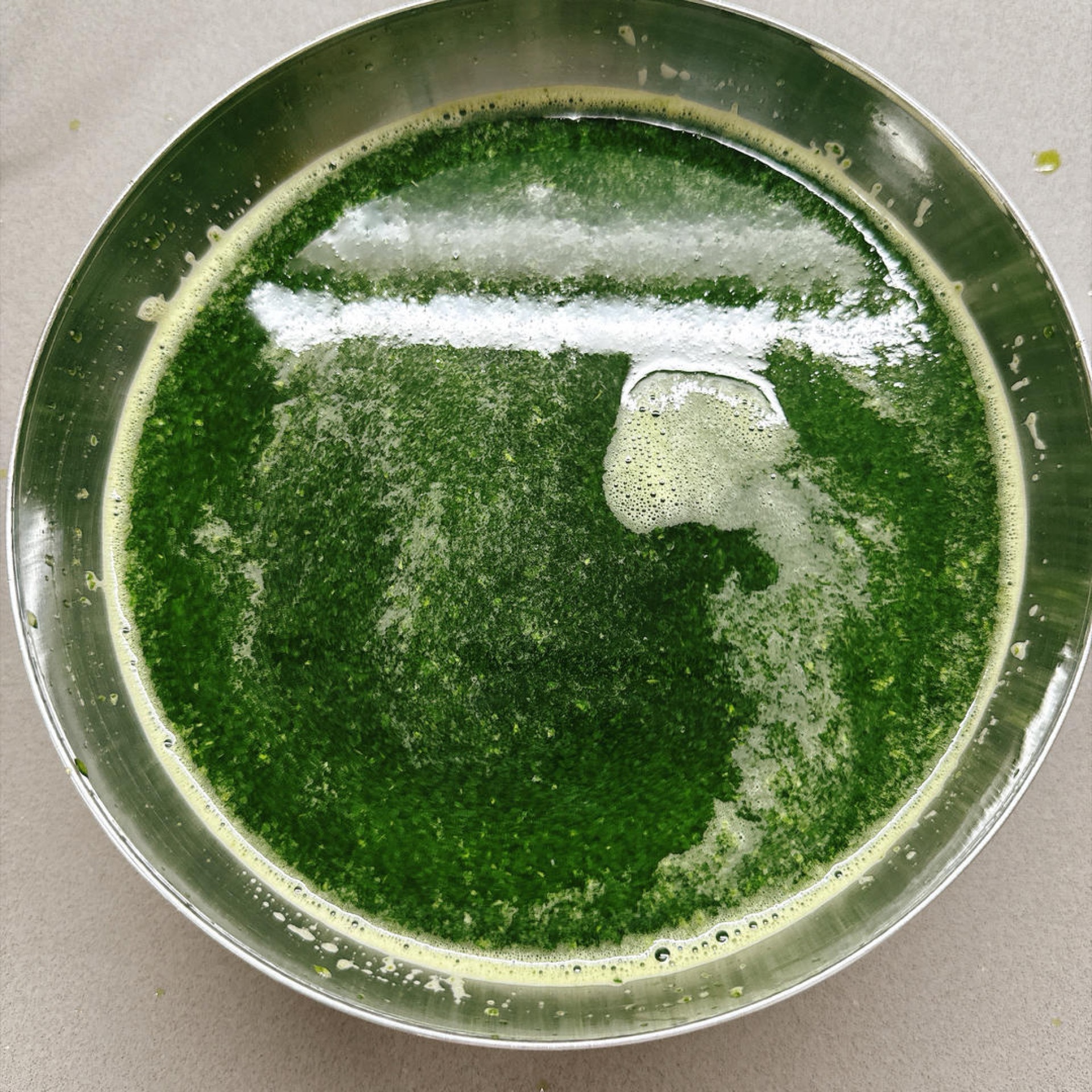 The water is icy green and translucent, and just looking at it cools you down.