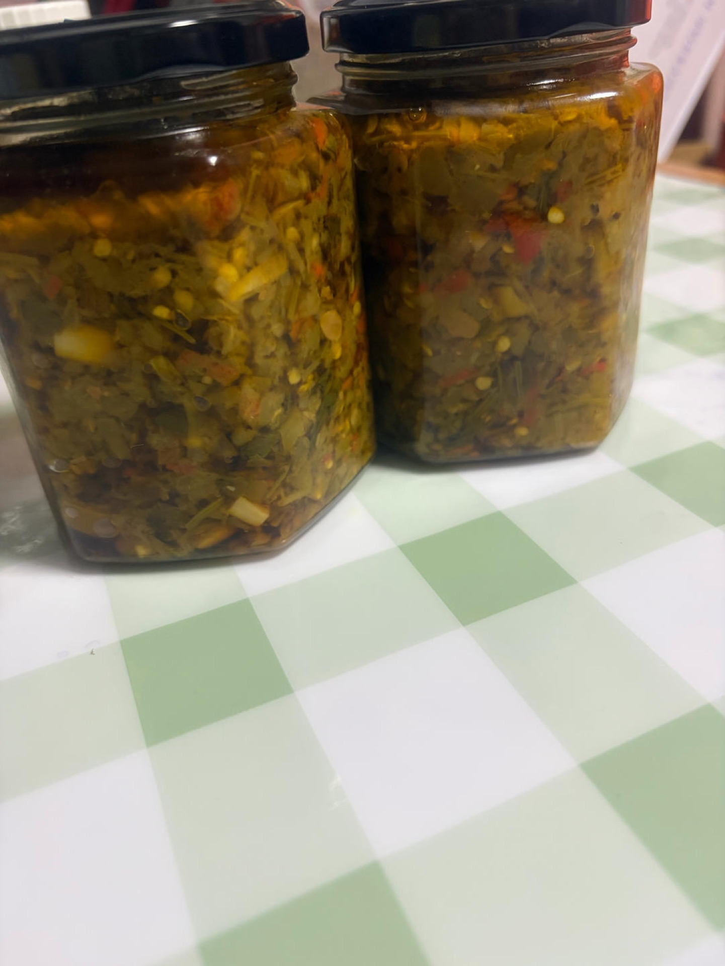 Keep the jars somewhere cool or in the refrigerator, where the sauce will last at least three months; serve it with congee, noodles, stir-fries, or as a dipping sauce for grilled m