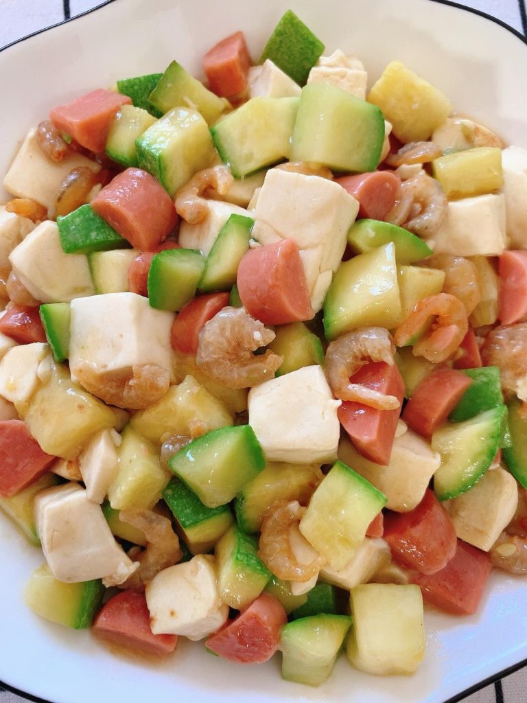 Stir-Fried Zucchini & Tofu (西葫芦炒豆腐): Savory Home-Style Delight