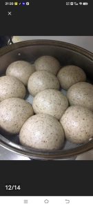 Bring the water to a rolling boil and steam the proofed buns over medium-high heat for 15 minutes.