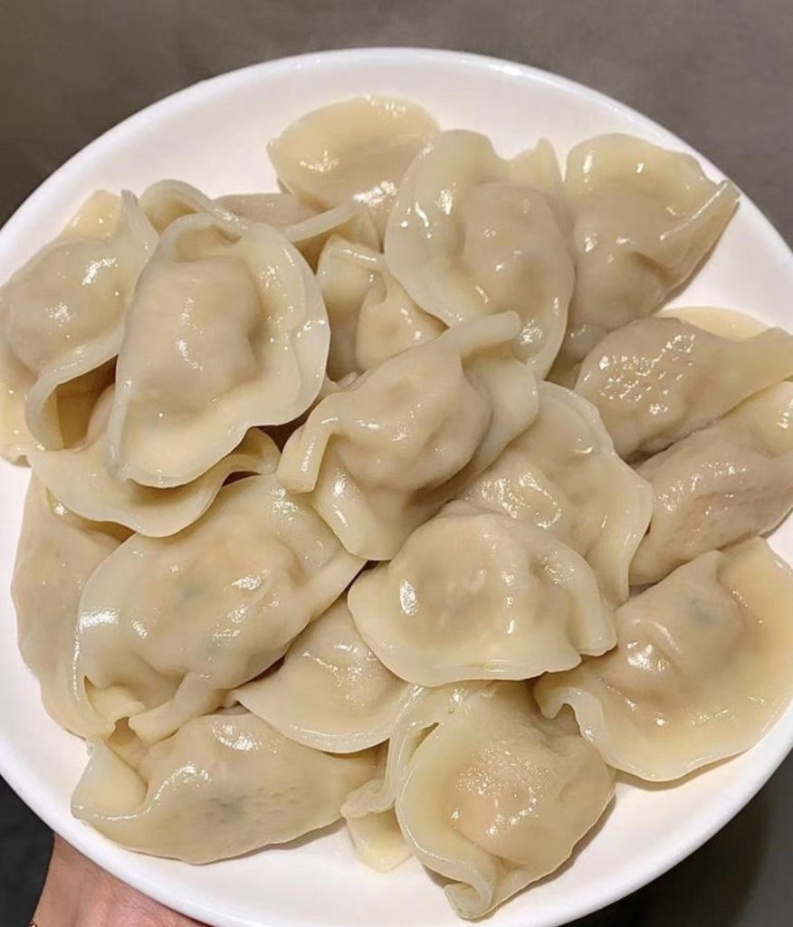 Boiled Frozen Dumplings (煮饺子): Crack-Free Wrapper, Fully Cooked