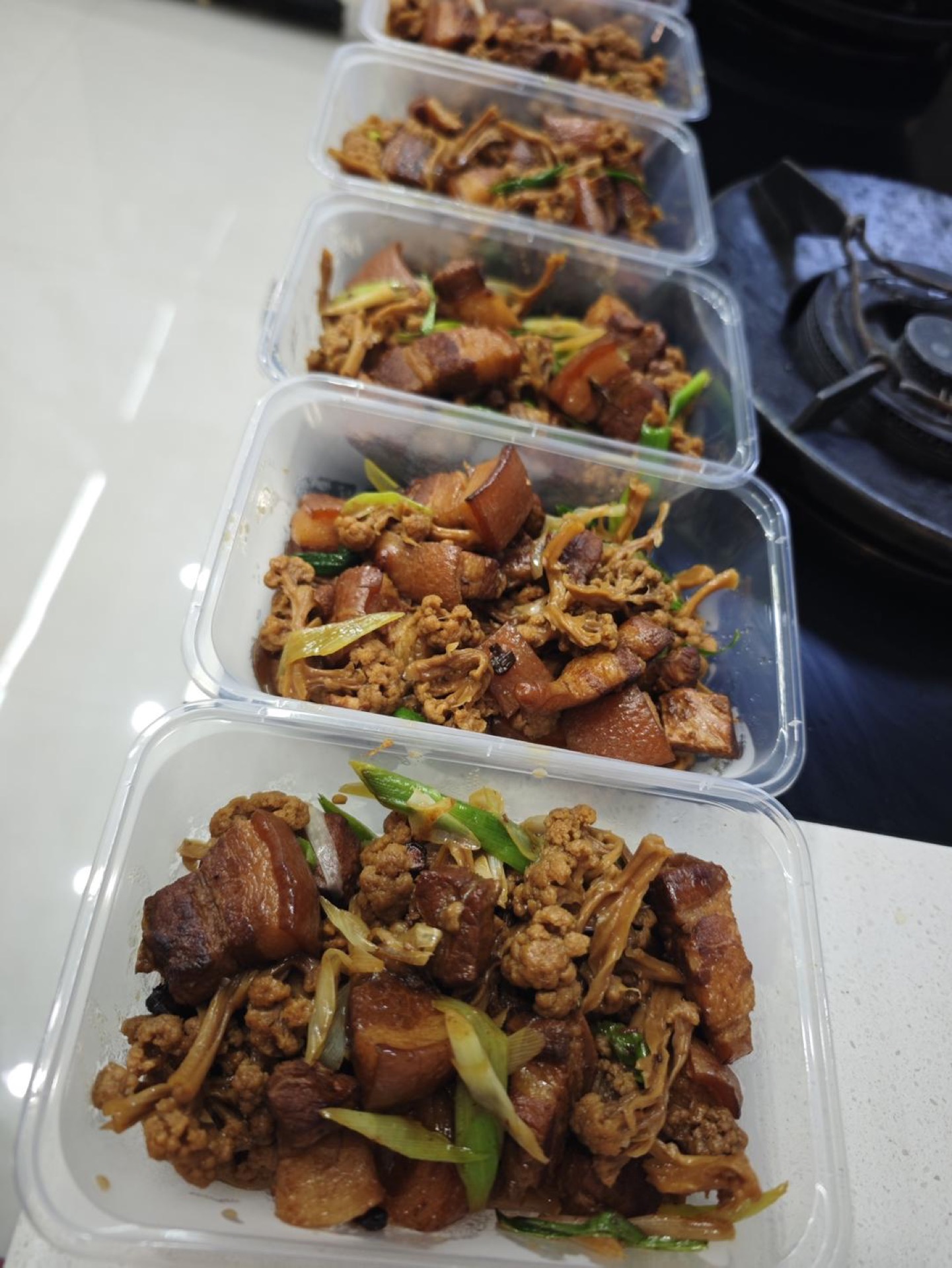 Give it an hour or more before eating so the flavors settle.
