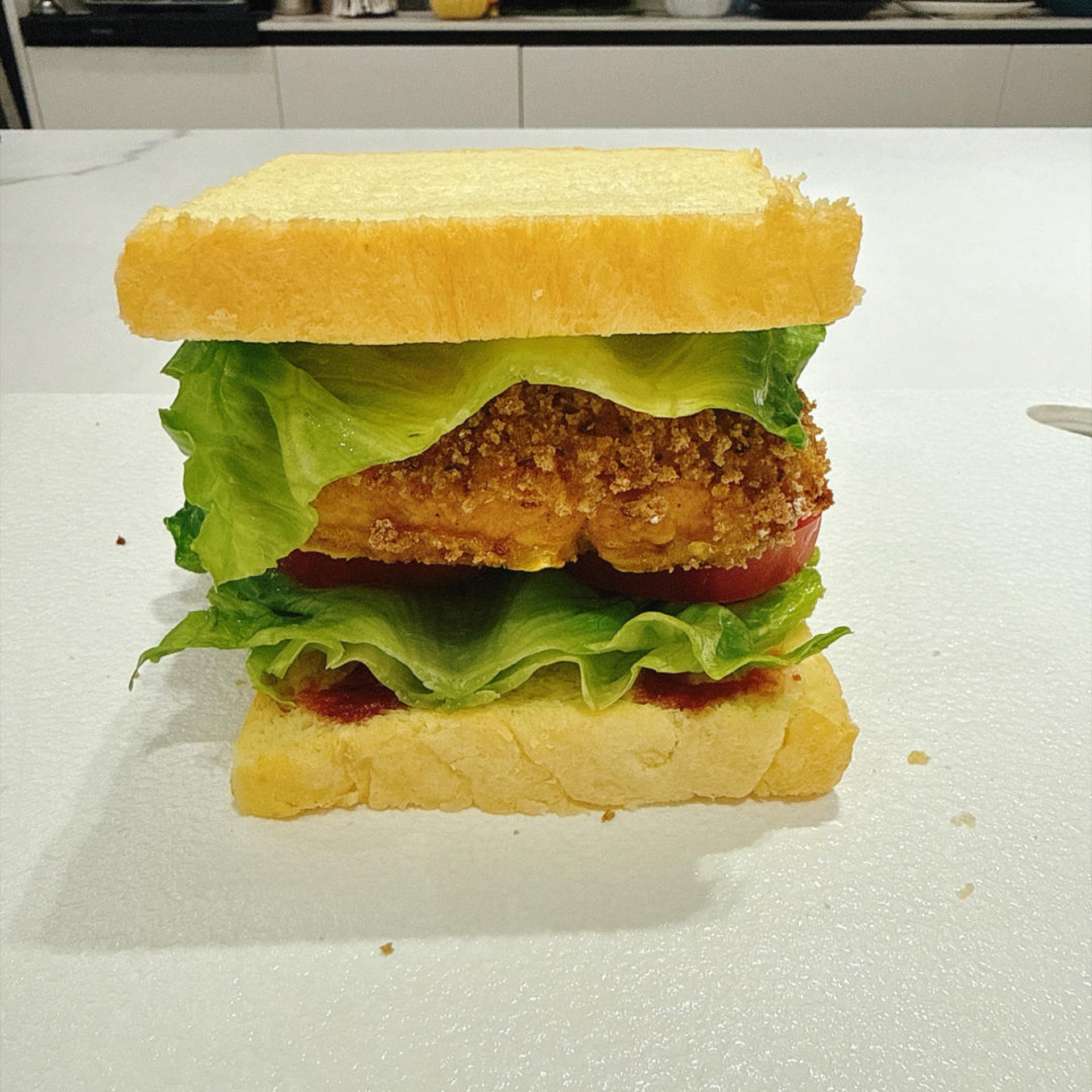 Look at that thick, generous filling!