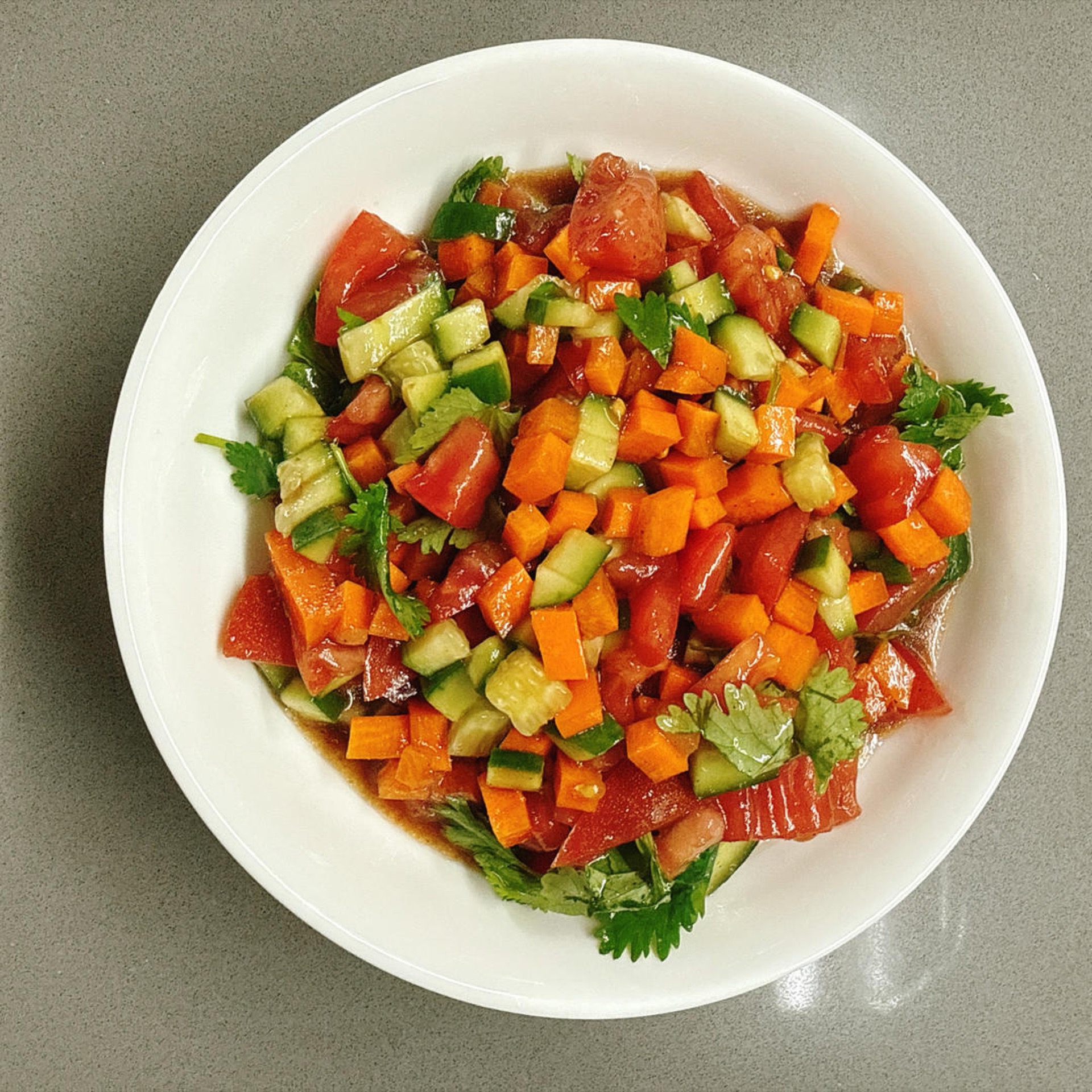 Arrange it on a plate.