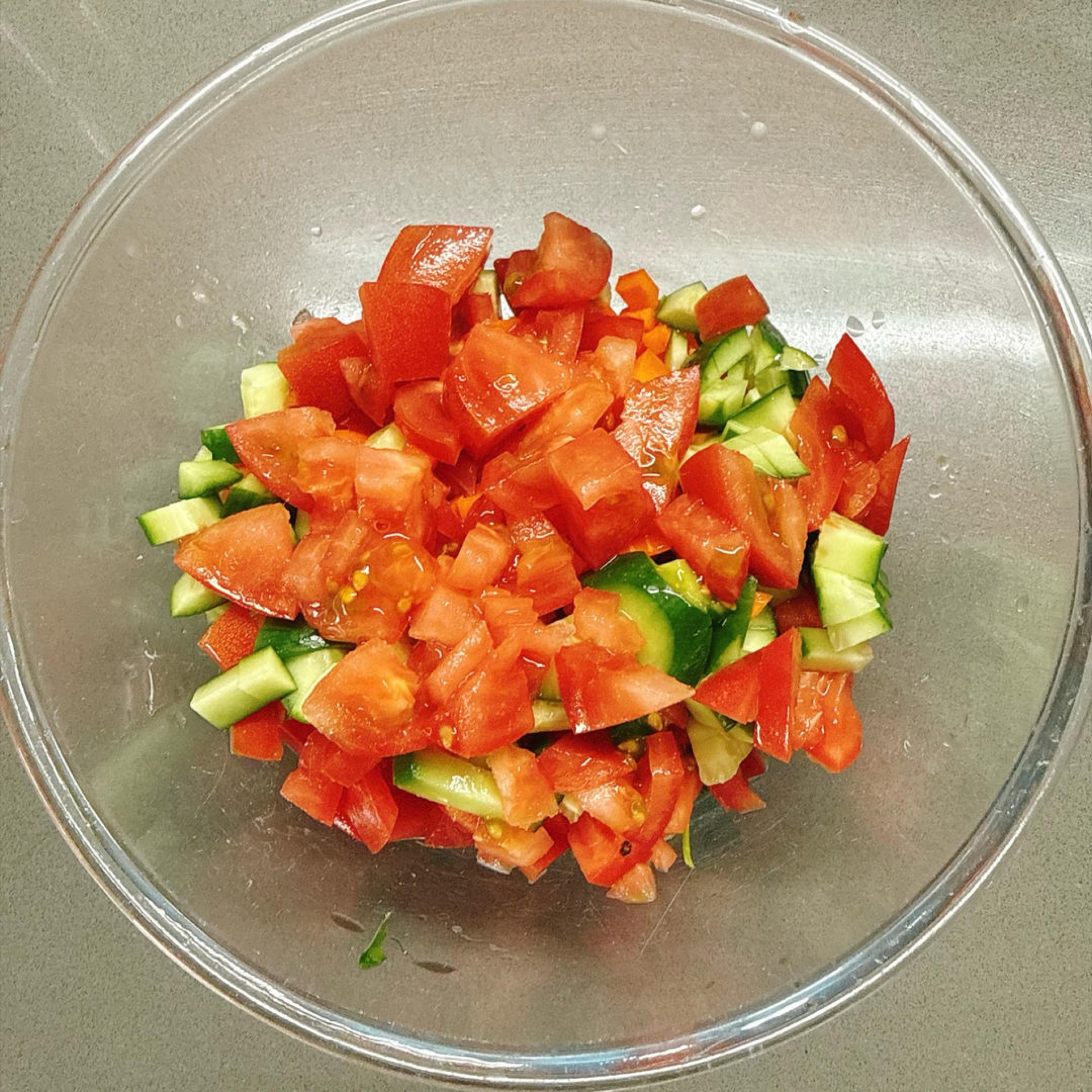 Add them to a large bowl.