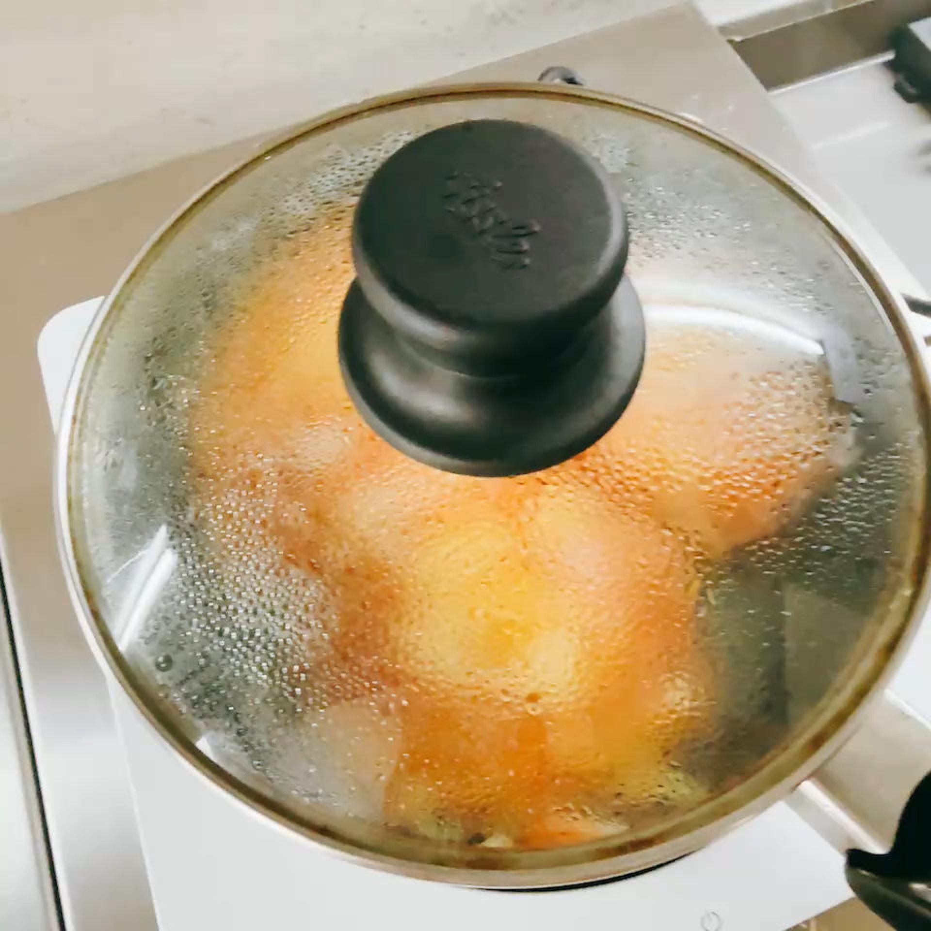 Fry until both sides are golden and crisp.