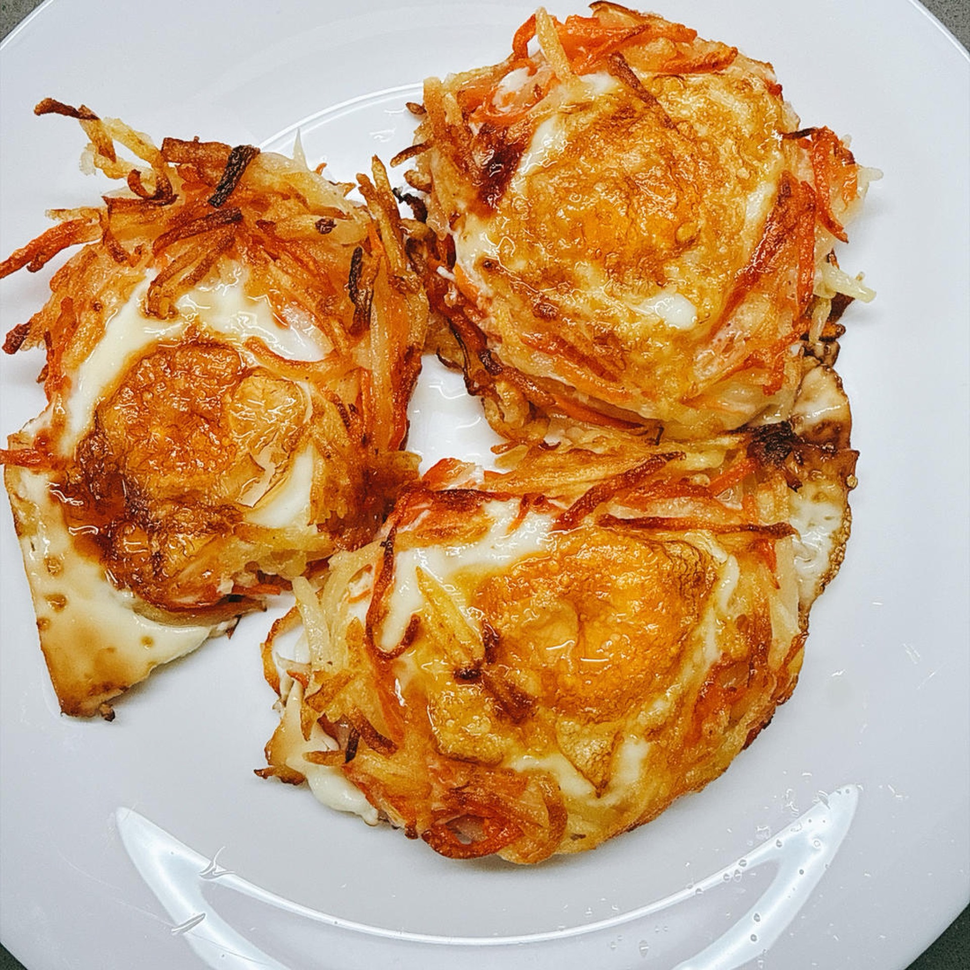 They look irresistible straight out of the pan.