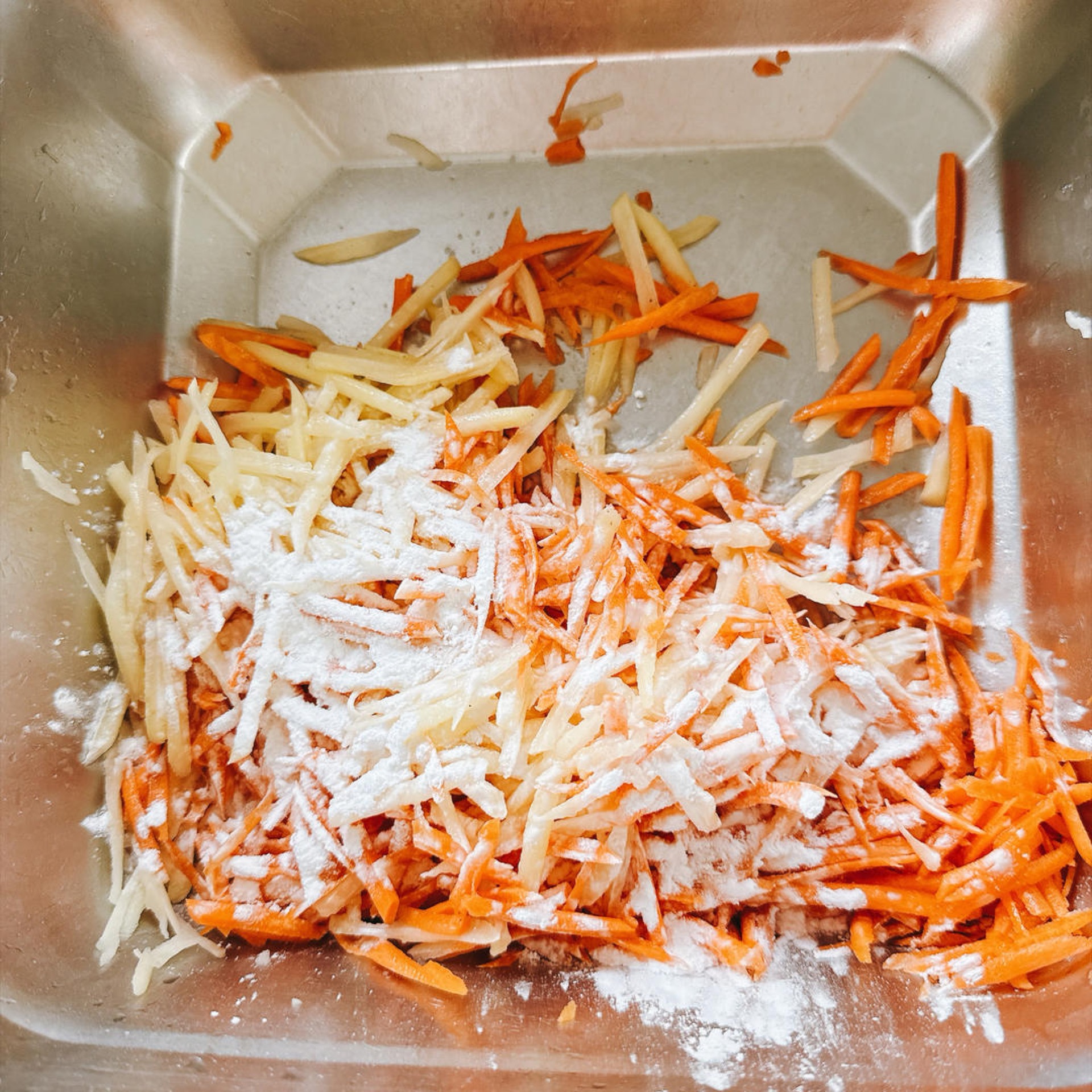 Add 2 tablespoons of potato starch, or cornstarch if that is what you have.