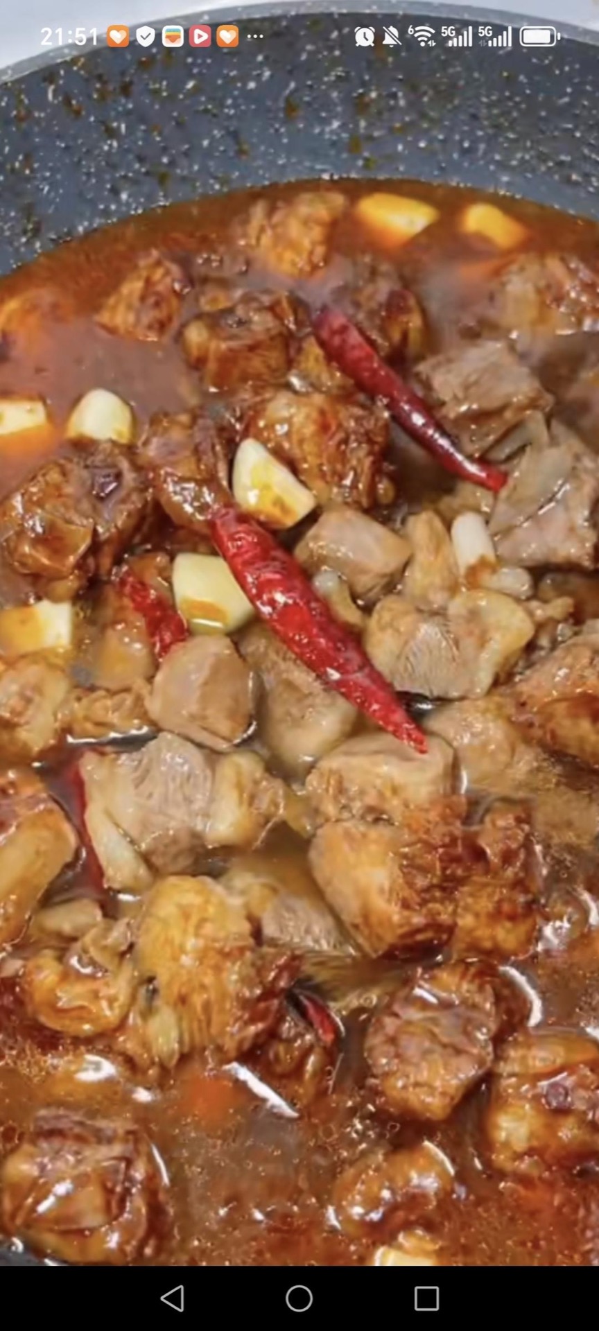 Add boiling water.