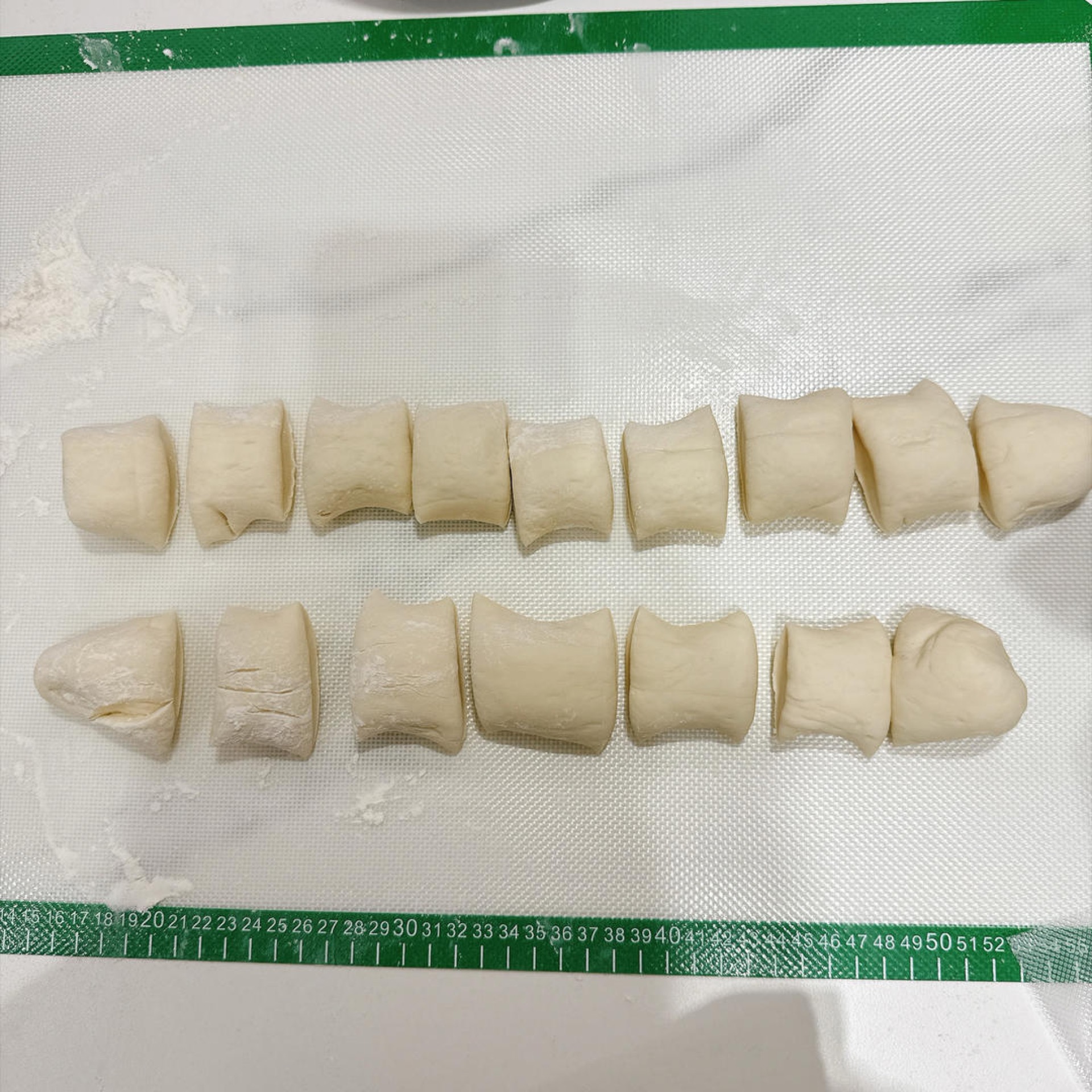 Divide it into 15 portions.