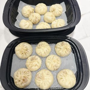 After turning off the heat, let them sit covered for 3 minutes before opening the lid.