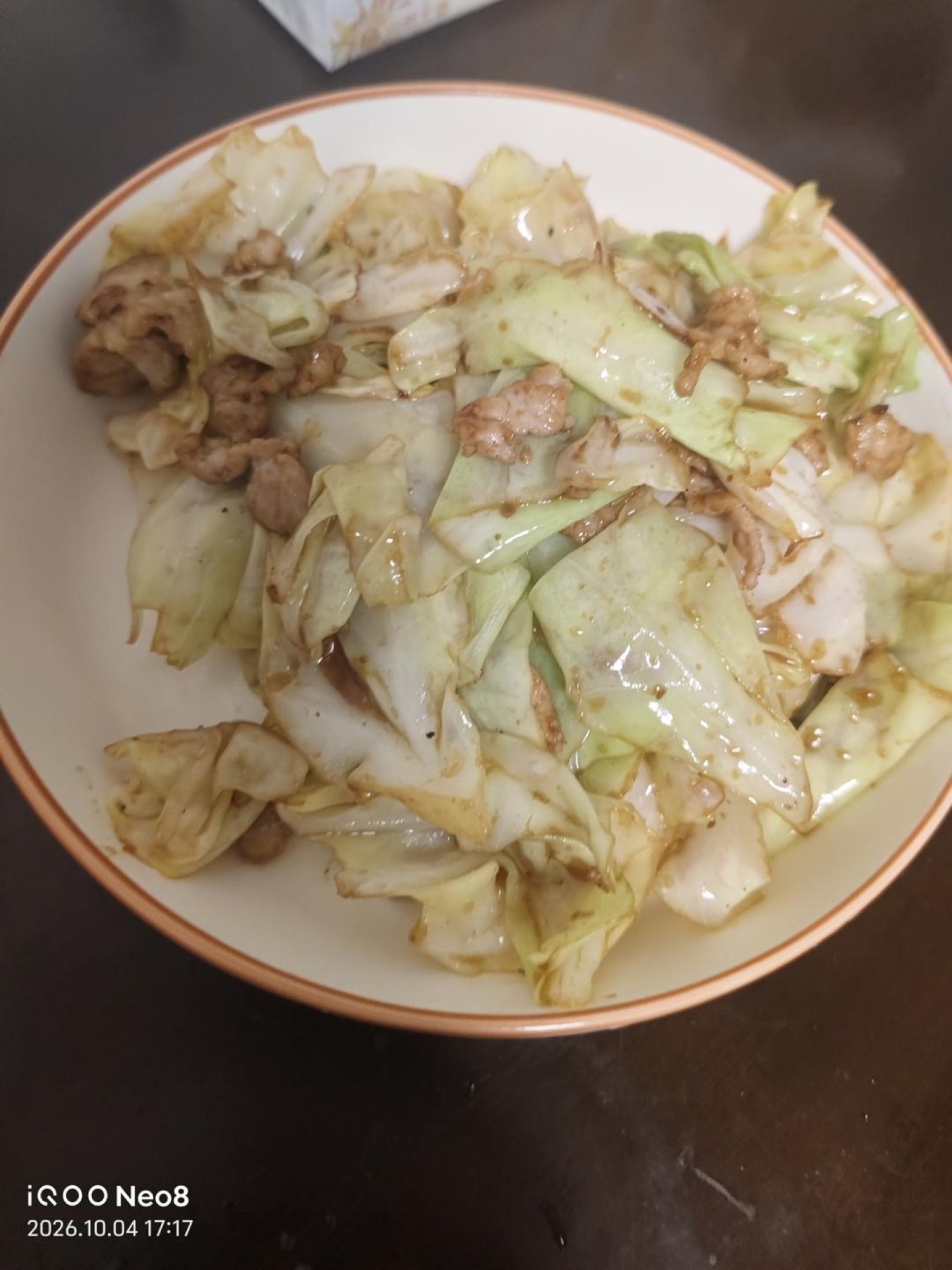 It is done — turn it out onto a plate and serve hot.