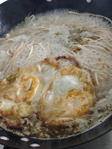 Fresh noodles cook quickly, so do not boil them too long; keep a little bite in the center so they stay springy.
